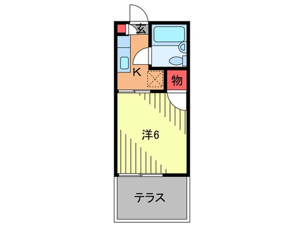 ラムズ昭和町の物件間取画像